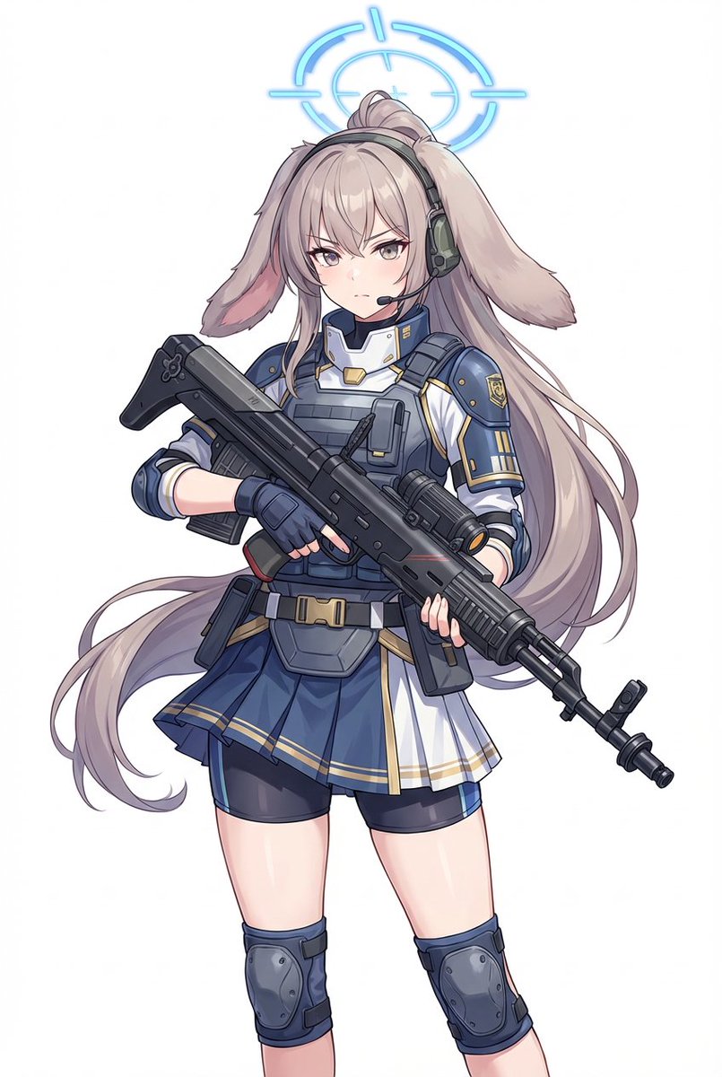 #ブルーアーカイブクロスオーバー 
#レインボーシックスシージ
グラズ『芸術家とスナイパーの共通点はなんだと思うかしら。ディティールよ。例えばちょっとした色遣いの差にも気づく』
シックス高校に所属するスナイパー 