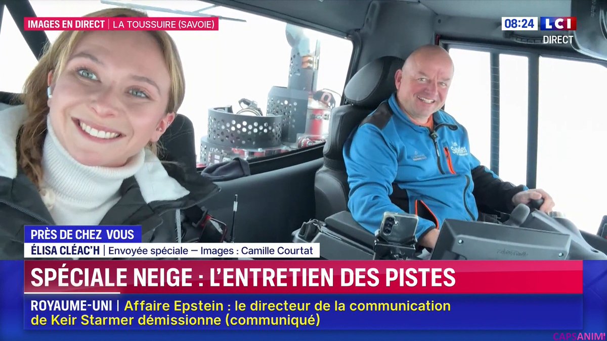 📺 <a href="/elisacleach_/">Elisa Cléac'h</a> ce matin dans La Matinale sur LCI