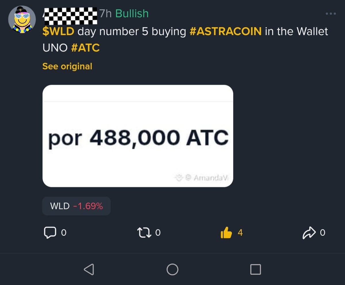 Astracoinews's tweet photo. $ATC 🫵🏼🚀  #ASTRACOIN Totally DeFi #Binance https://t.co/eZwLJgVNbl