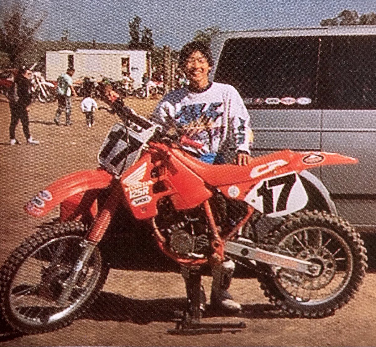 少年Norick。可愛いね🥰 #Norick #阿部典史 #ノリック #MotoGP