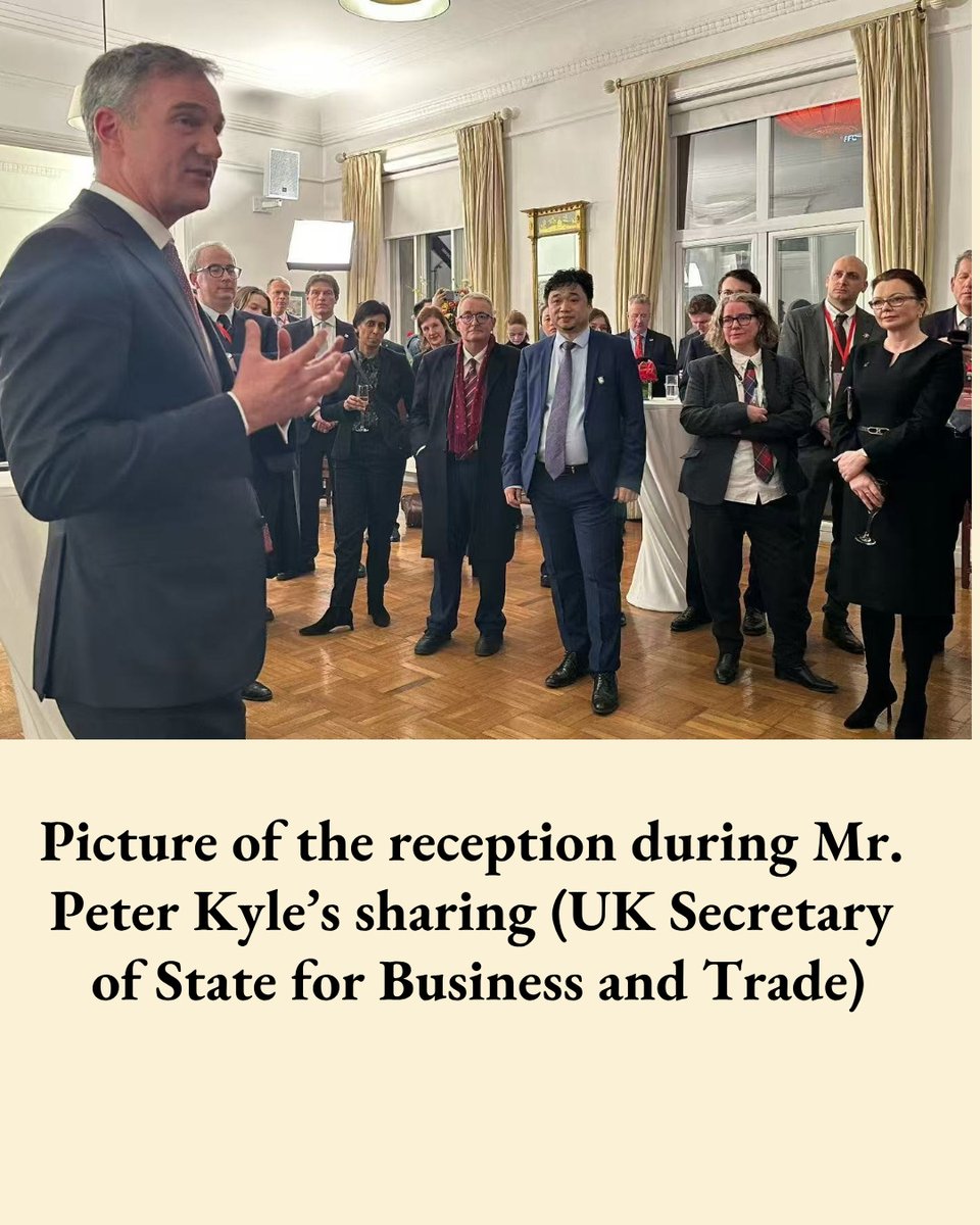 BluetechAward's tweet photo. On January 29, Chairman Tonny Xie of BCAA was invited to participate in the “Welcome Reception for the UK Government High-Level Delegation Visit”, part of the series of events during UK Prime Minister Keir Starmer’s delegation visit to China. https://t.co/t5Pmcj6vXZ