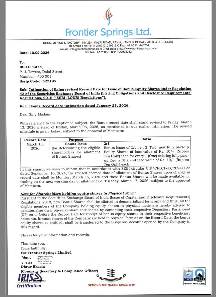 Vivek_Ruparel's tweet image. Update in #RECORDDATE