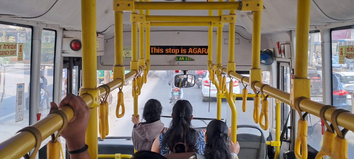 edbidangi's tweet photo. No information is better than misinformation.
I was at Kadubeesanahalli. Bus display is saying I'm at Agara.
@BMTC_BENGALURU #BusTweets https://t.co/kGPRqkG3p1