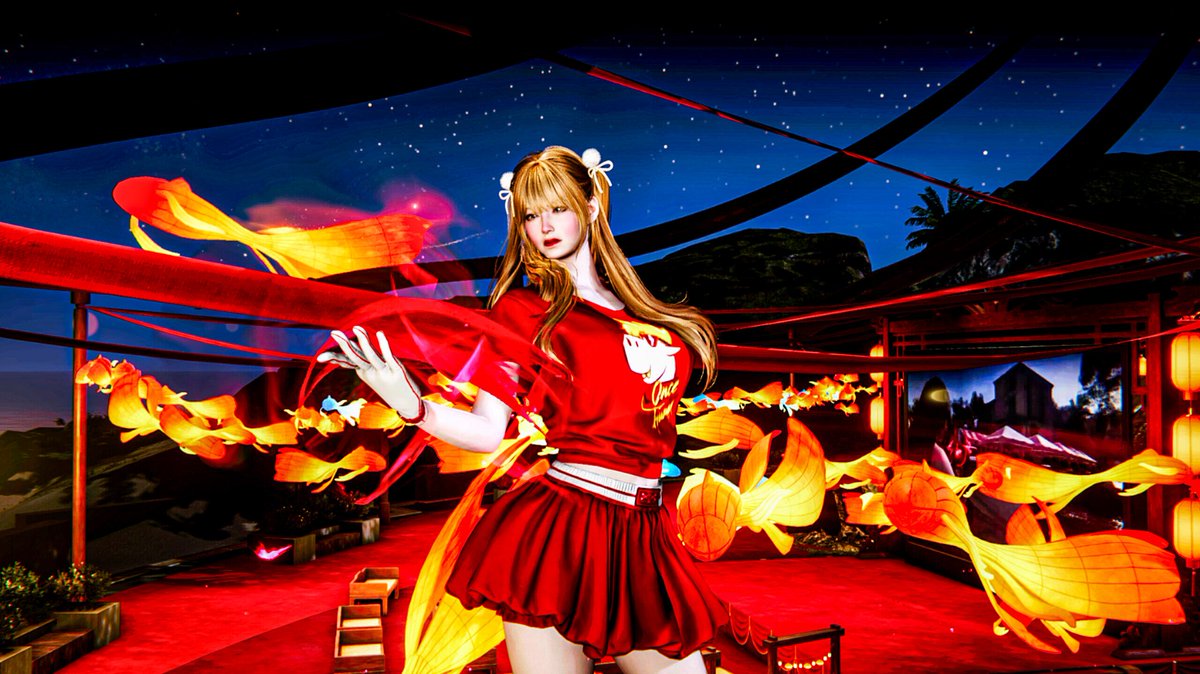 Dancing in a sea of lanterns. Some echoes are louder than others