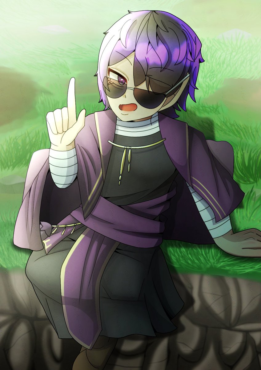 太陽の王国のぼんさん描きました!!(≧∀≦)♪ めっちゃこのビジュ好き