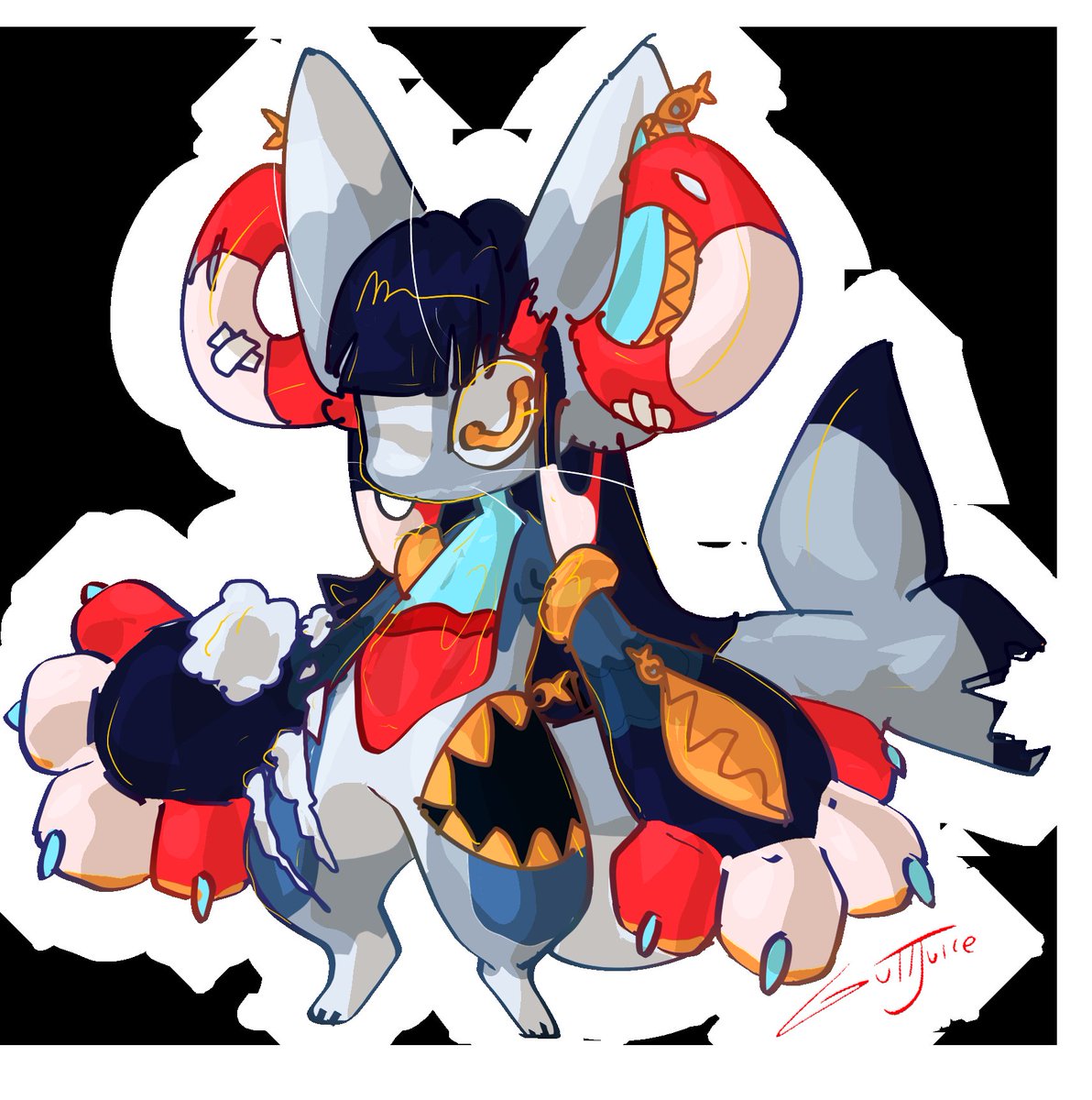GuttJuice's tweet photo. Some cuties i designed! https://t.co/oQdKpCouZ9