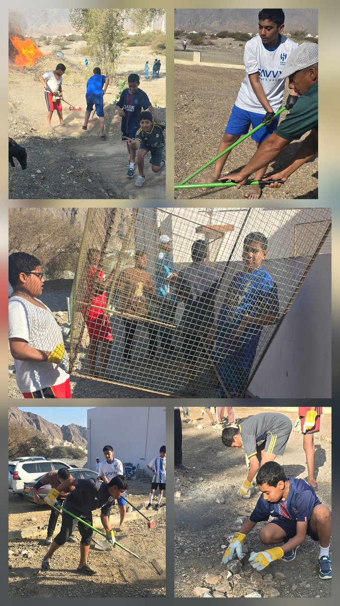 Rasyat_school's tweet photo. مشاركة رائعة لطلبة المدرسة في العمل التطوعي بصيانة وتشجير منتزه فلج المحيدث 🌱
جهود ملهمة تعكس روح المسؤولية والانتماء، بالشراكة مع فريق سمائل للمشي.
كل الشكر لكل من ساهم 💚
#عمل_تطوعي # https://t.co/kE48pEUwvv