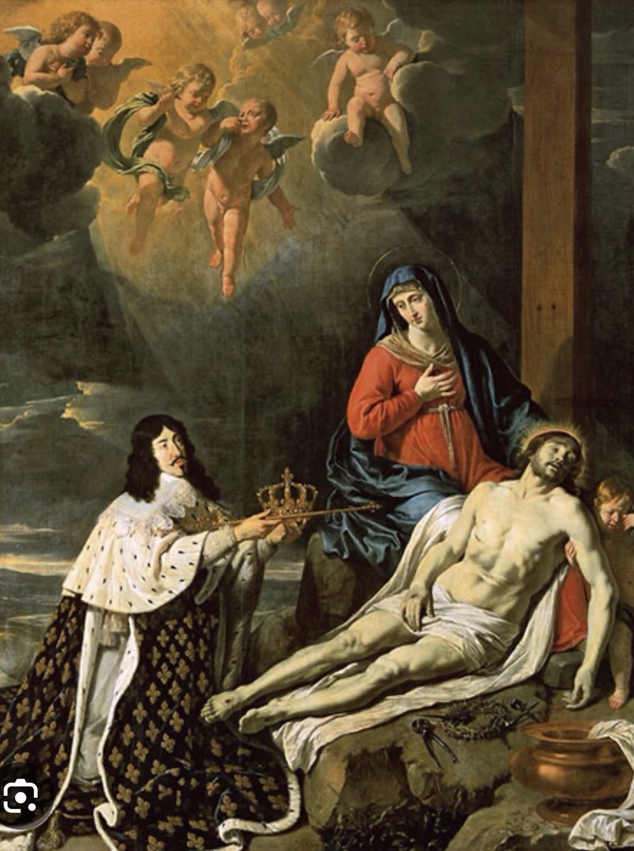 Le 10 février SLTC Louis XIII consacre la France à la vierge Marie. Alors que la reine Anne d’Autriche est enceinte après 22 ans de mariage le roi prie Dieu le Christ et la vierge afin que la reine lui donne un héritier. Çà sera chose fête le 5 septembre 1638 Avec Louis XIV