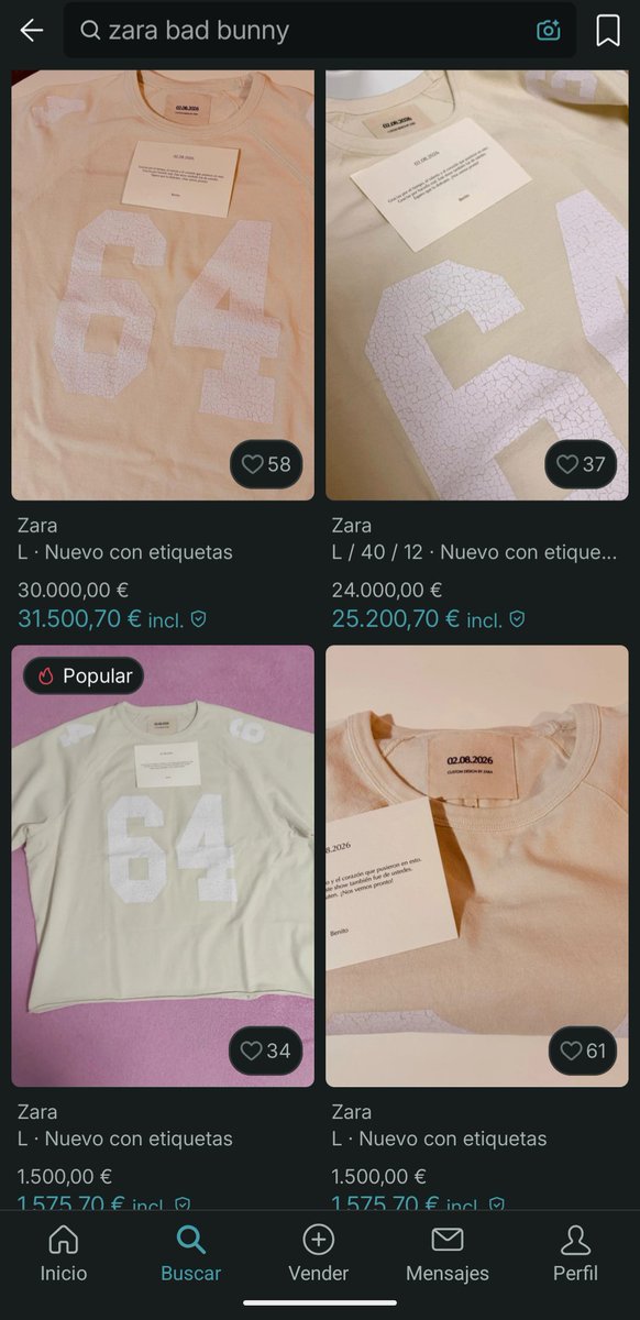 megustanlasaves's tweet image. En vinted 30.000 es una enfermedad