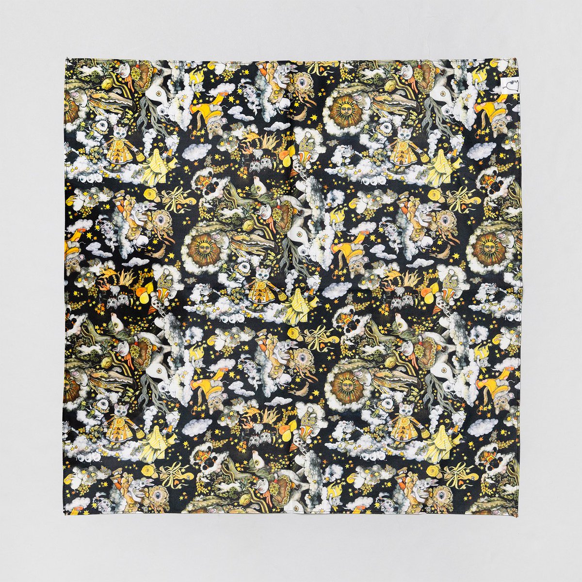 てぬぐい3種 ヒグチユウコ BLUE ボリス雑貨店 絵日記 YELLOW 新品