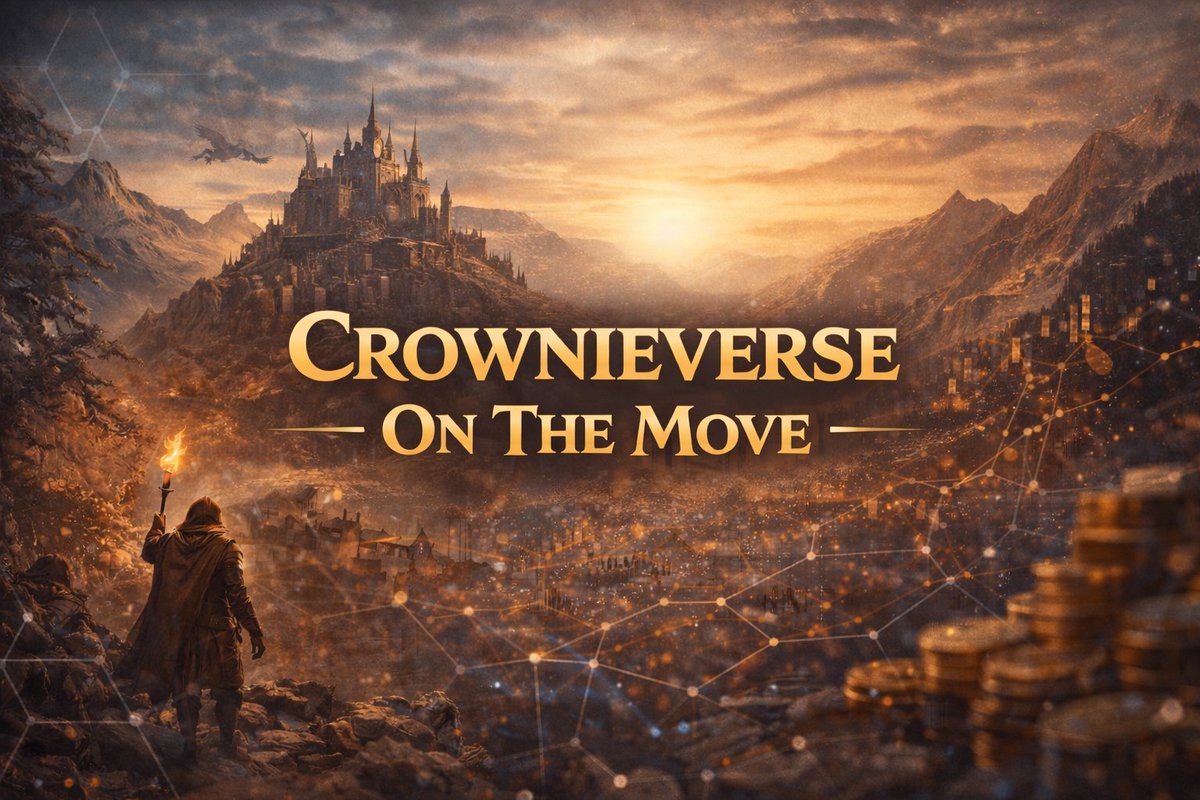 GM #Web3 👑

Crownieverse is on the Move:

• Ongoing referral program on Crownieverse.xyz 
• Weekly fan art contests live!
• Sigil of the First Crown NFT mint on Feb 14th!
• Upcoming $CRWN token sale &amp; launch, soon to be announced!
• Game release, to be announced!