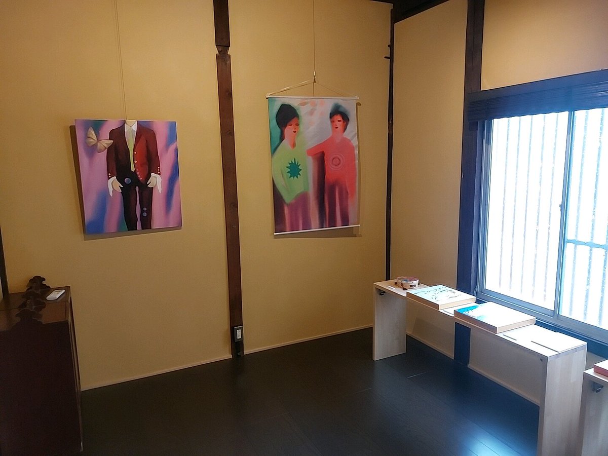 展示さぎょう、だん
明日～2/15まで
feelrecords.jp/kyoto-hanare/ HOMMAGE TO ROCK CLASSICS 京都巡回展