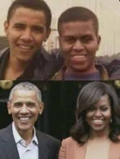 💥 Acaba diyenler...
En iyisi, kendinizin karar vermesi. Siz karşılaştırın.

Genç Barack Obama (solda) ve oda arkadaşı Hasan Chandoo (sağda).
Fotoğraf 1981'de Occidental College'da çekilmiş.