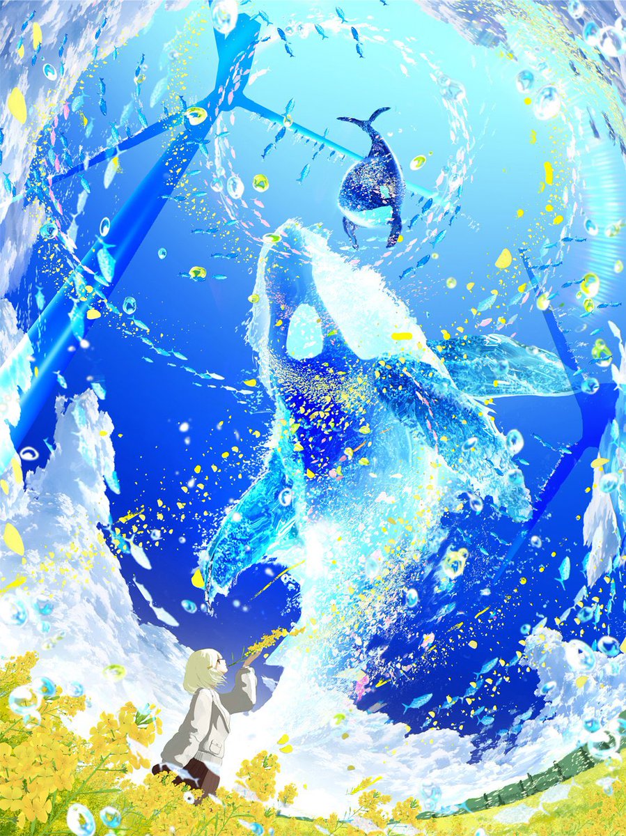 「想いを乗せて 2月14日告白← →3月14日返事」|まころん🐳のイラスト
