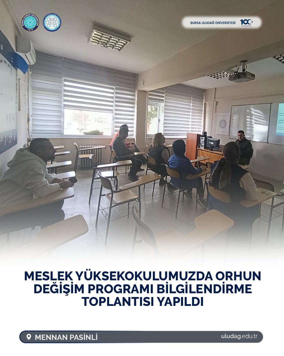 📌 Türk Dünyası ile Akademik Köprüler Güçleniyor: Orhun Değişim Programı Bilgilendirme Toplantısı Gerçekleştirildi

Haberin devamı için:
uludag.edu.tr/mennanpasinli/…