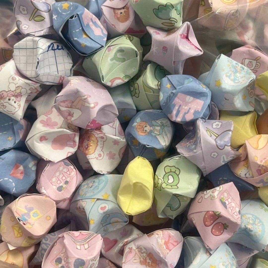 _littlebibi's tweet image. origami stars