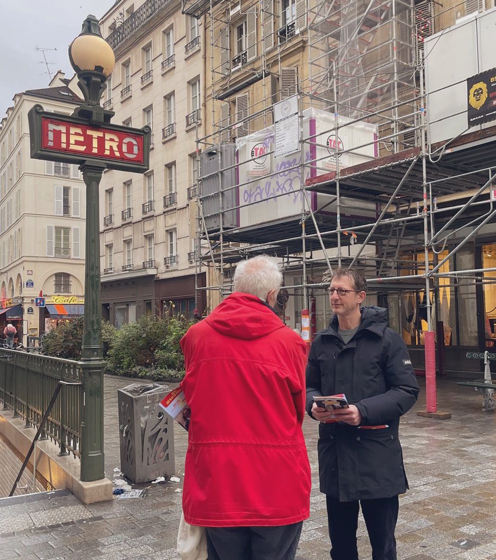 ✅ Ce matin, beaucoup d’échanges avec les Parisiennes et les Parisiens, à quelques pas de l’Hôtel de Ville où <a href="/egregoire/">Emmanuel Grégoire</a> sera bientôt Maire ! 🔥

Merci <a href="/lamiaela/">Lamia El Aaraje</a> pour ta venue aux côtés d’<a href="/ArielWeilT/">Ariel Weil</a> sur cette place Albert Memmi qu’il a créée !

🩷❤️💚💛