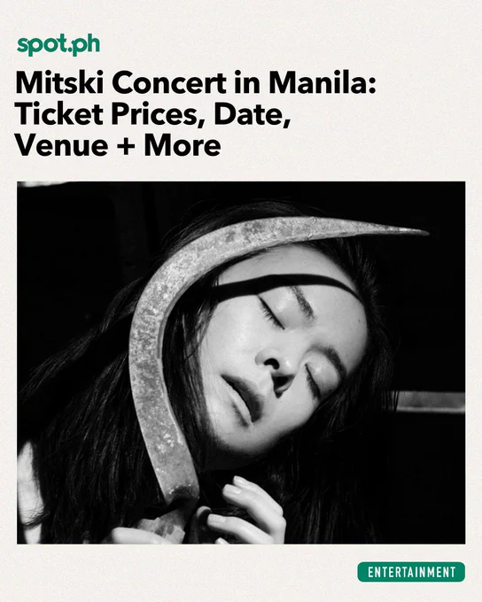 Ready to get tickets for Mitski's concert?
https://t.co/7em9HxVpL9 