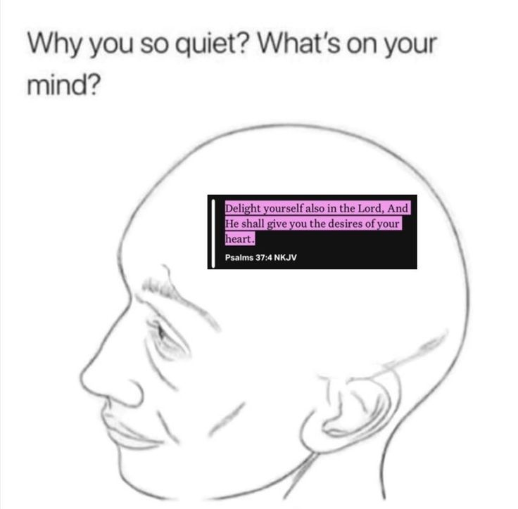 Why you so quiet?