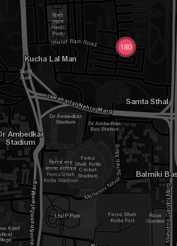 Who cares? 
AQI is 180 near Feroz Shah Kotla Cricket Stadium, currently known as Arun Jaitley Stadium and we are having T20 world cup matches...