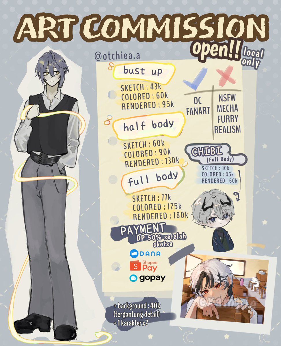 Ochi🍎| comms closed tweet media