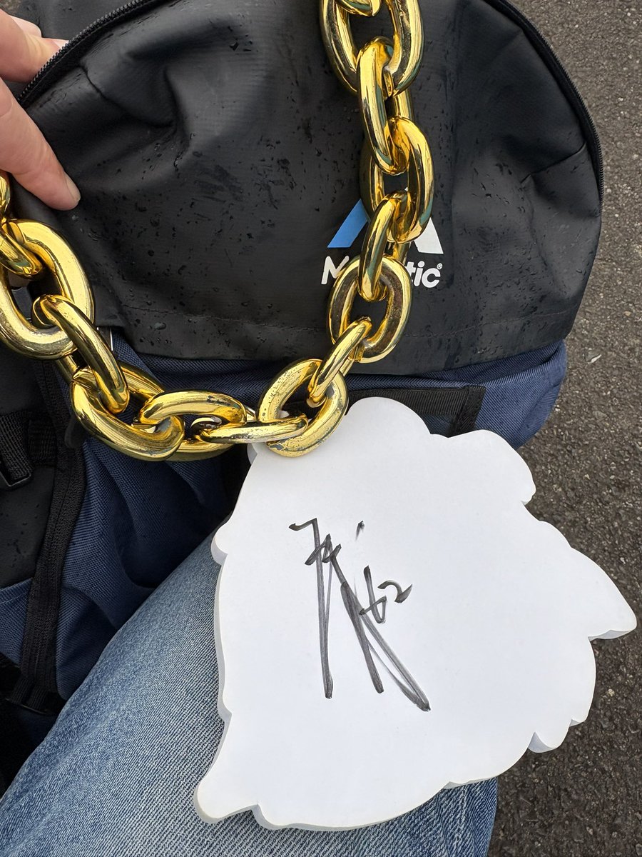 クソデカネックレス 夏央仕様にしました #滝澤夏央