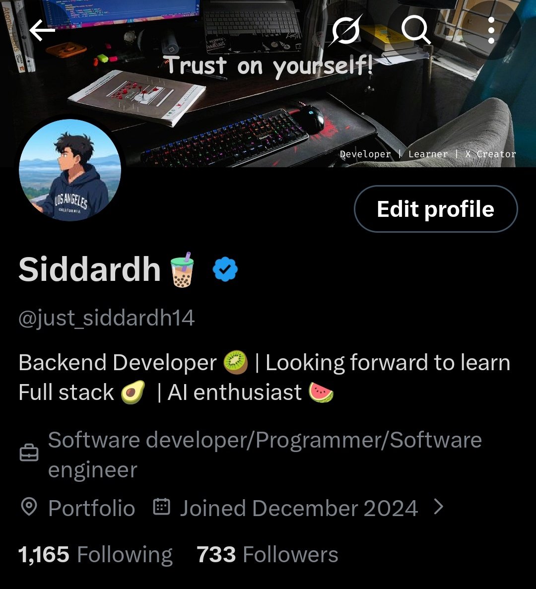 Siddardh🧋 tweet media