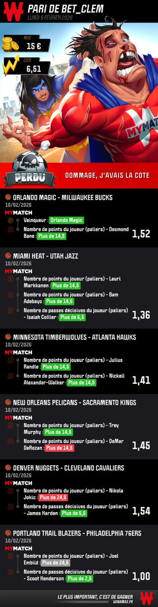 BetClem_'s tweet photo. Murray 17 pts à 6/16 au shoot avec 0 pts inscrit dans le 4 qt....

Guerschon Yabusele seulement 3 pts en 22 min, timide...

Et le fun 2 erreurs Jokic et DeRozan!
Gros 0/3 désolé ✖️✖️✖️ https://t.co/nHpBQbSDBg