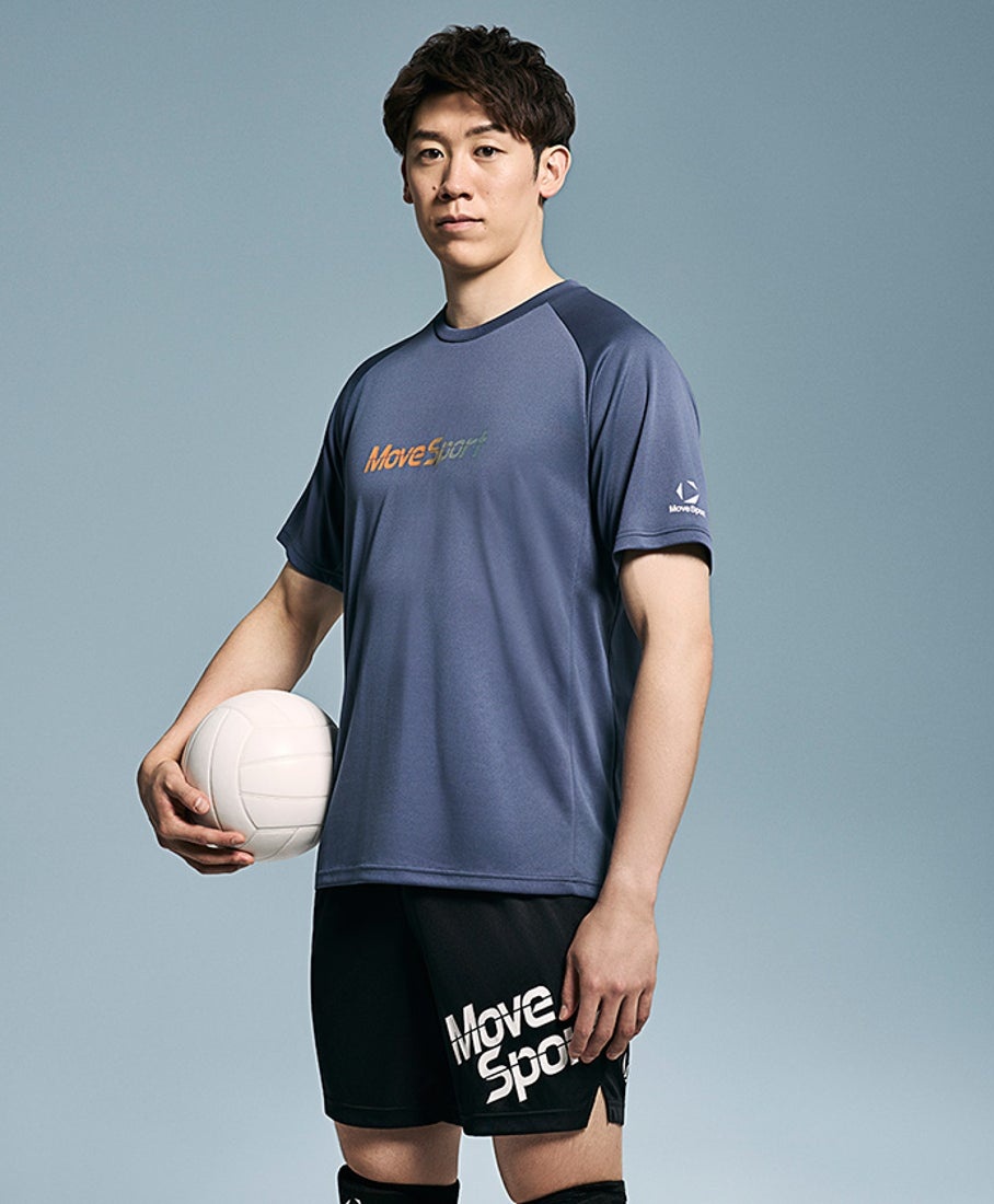 yuranamore's tweet photo. Yuki Ishikawa in Blue Short Sleeve Practice Shirt for MoveSport Volleyball ✨️

So Handsome in this color 🥹
#石川祐希 https://t.co/lqQ4nUAYlk