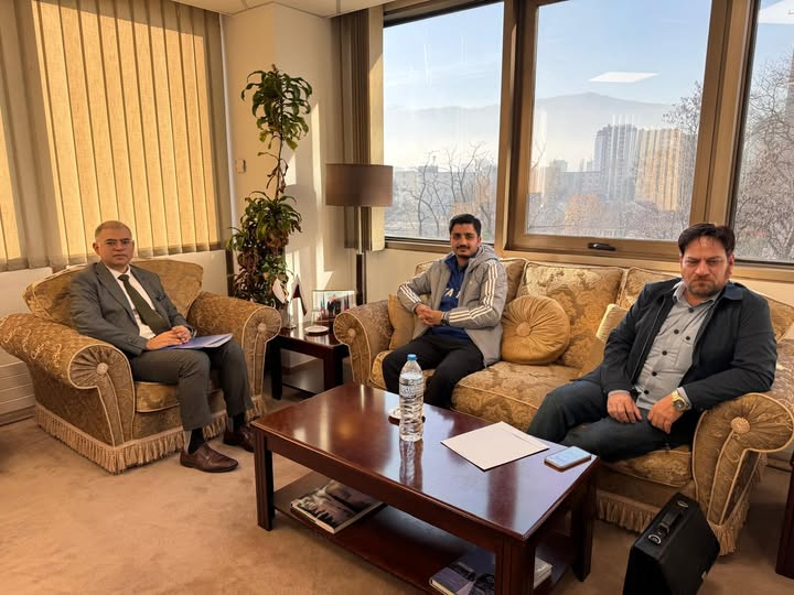 Ambassador Modasar Chaudhry held meeting with M.D. Azhar ul Islam, 'Saif Manpower Services Pakistan, with a view to exploring import of Pakkistani Human Resource to Bulgaria.