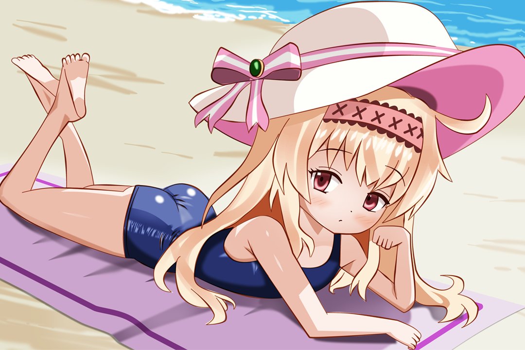 violent_cloud's tweet image. AI this, AI that, go pick up a pencil blah blah... who cares? Here's Nobeta relaxing at the beach. Try my little fangame: drive.google.com/file/d/17CB19m…