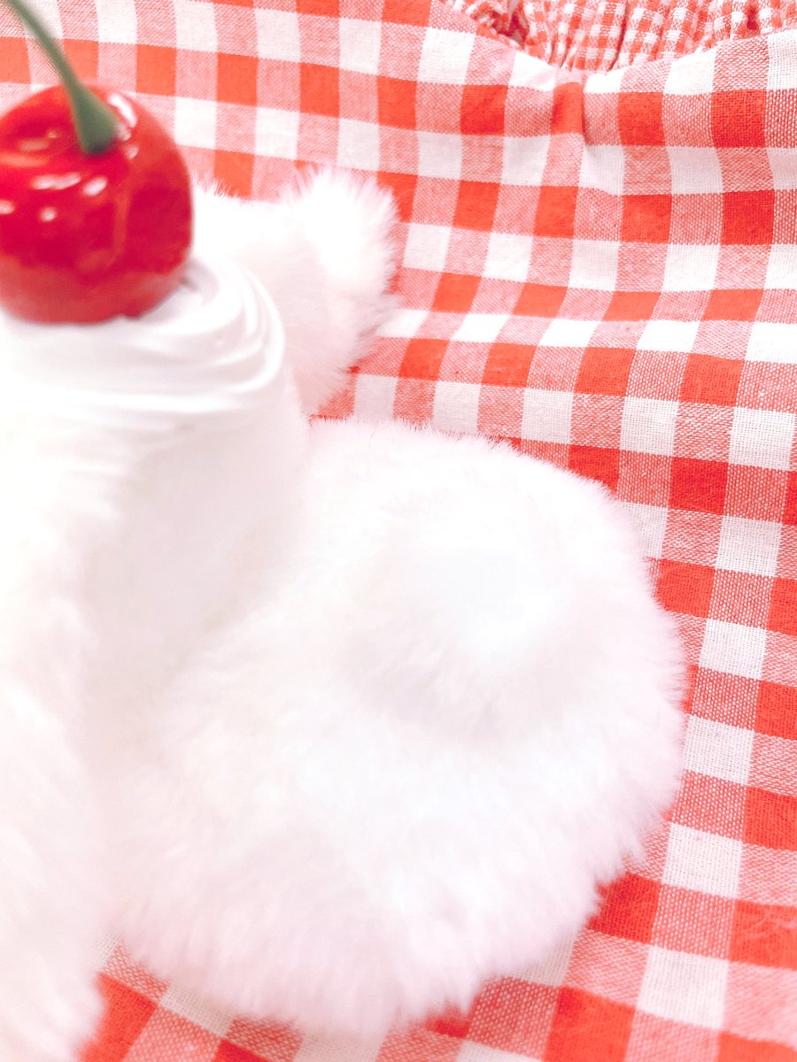 ホイップクリームわんちゃん ふわふわかわいいね #ぬいぐるみ