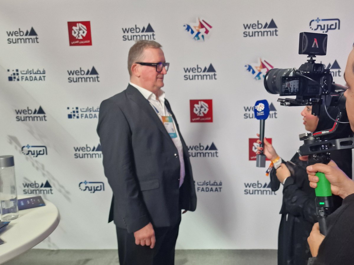 insurfox's tweet photo. Exciting times in Doha! Our CEO, @juergen_sprang, is getting ready to go live with @AlarabyTV2 Network to talk about the technology vision behind #Insurfox and how our claims system is redefining efficiency, scalability, and transparency in insurance. https://t.co/xBsqVLoIo9