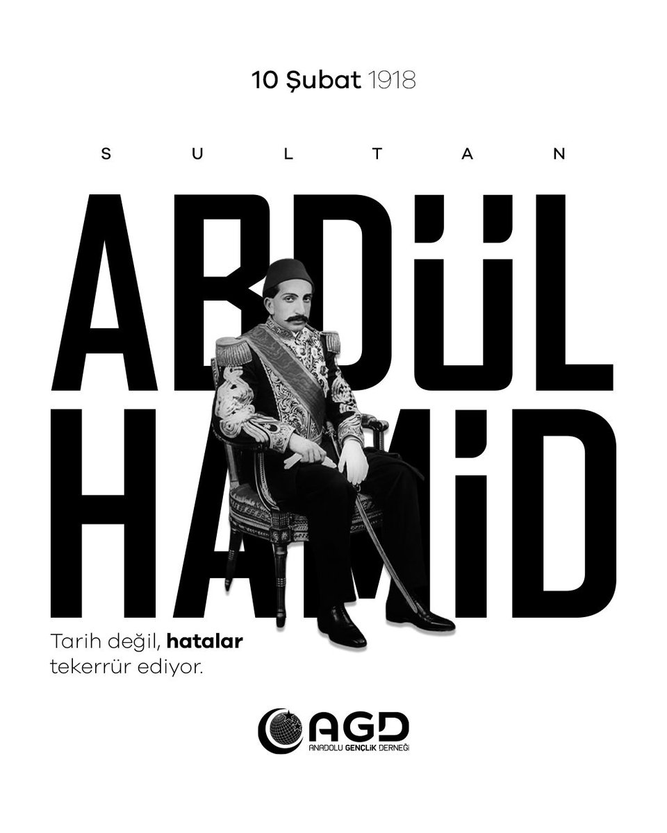 "Gafiller boynumuzu eğmek isterler ama bilmezler ki biz sadece Allah'ın huzurunda eğiliriz." Sultan Abdülhamid Han'ı rahmetle anıyoruz.