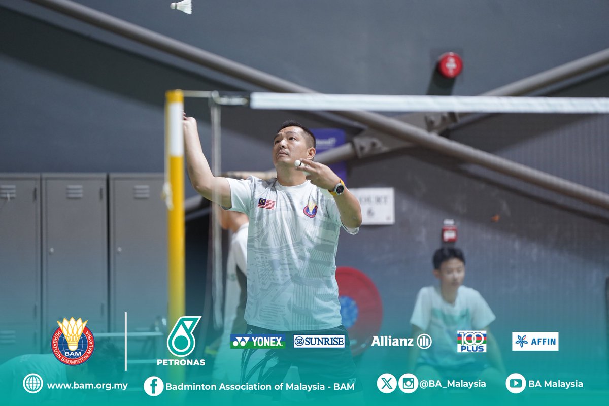 Satu lembaran baharu bermula!

Selamat datang ke Keluarga BAM, Coach Harry 🤝

#GemilangkanLagi
#BadmintonMalaysia
#DemiMalaysia