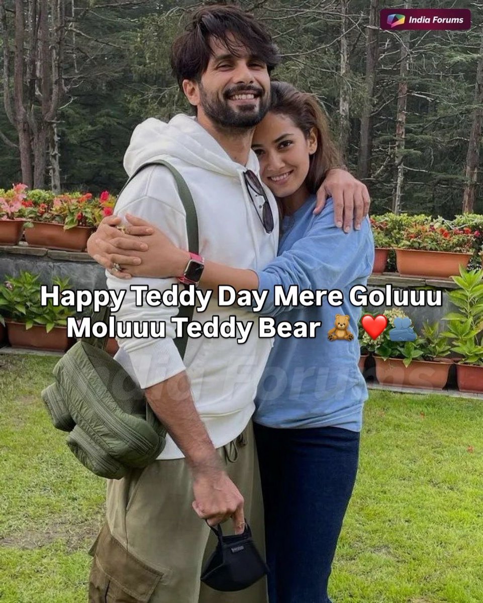 indiaforums's tweet image. Who needs a teddy bear when you already have your real-life teddy bear by your side? 🧸❤️🫂
.
.
.
#IndiaForums #TeddyBear #TeddyDay #ValentineWeek #ValentineDays 
[Bollywood Teddy Day, Teddy Day 2026, Bollywood couples, celebrity couples, Bollywood love, couple goals, real life