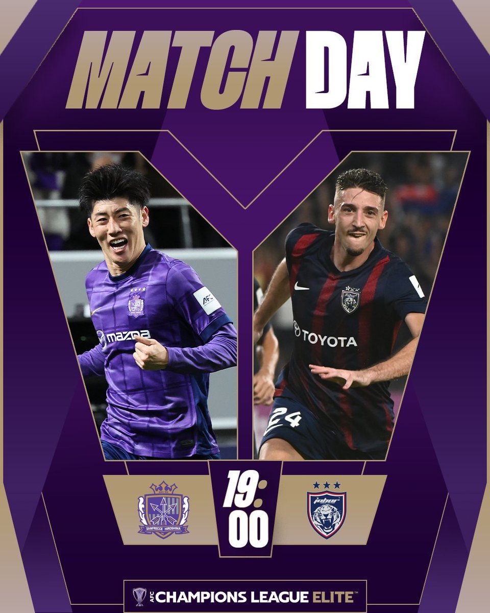 🇯🇵 サンフレッチェ広島が 🇲🇾 マレーシア王者をホームに迎える