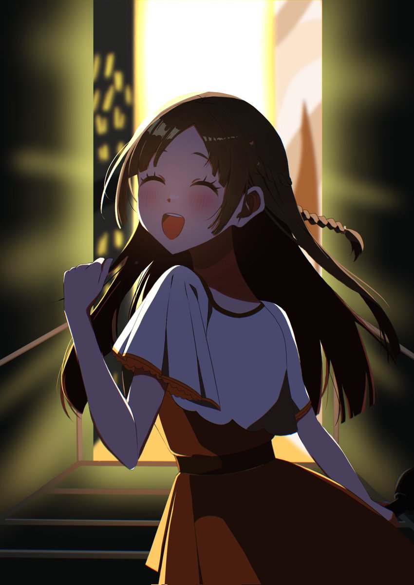 いってきます！ #学マスFA #倉本千奈