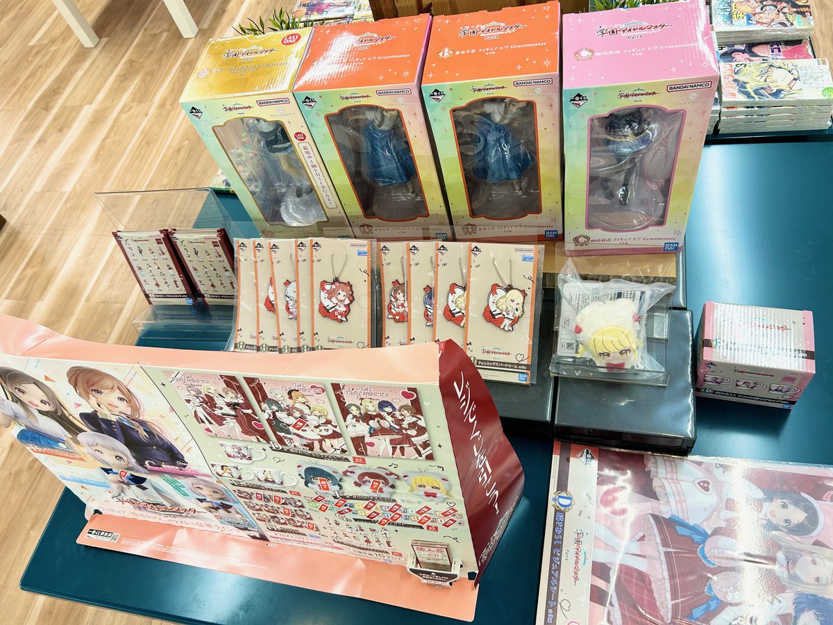 一番くじ「学園アイドルマスターPart4」残り24回ほどで、フィギュアがB