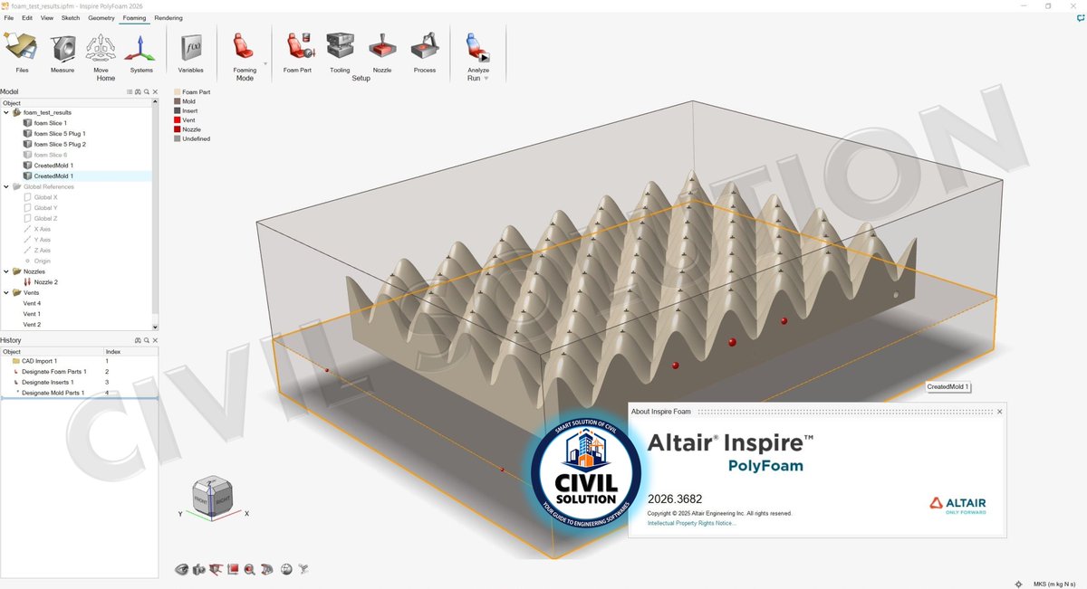 sscscv's tweet photo. 🫧 Altair Inspire PolyFoam 2026.0

📥 Download Now: https://t.co/NyIys3YH6e

#AltairInspirePolyFoam #PolyFoam2026 #AltairInspire #FoamSimulation #PolyurethaneFoam #ManufacturingSimulation #DesignForManufacture #DfM #InjectionMolding #FoamMolding #ProcessSimulation #ProductDesign https://t.co/a4Na58qJbC