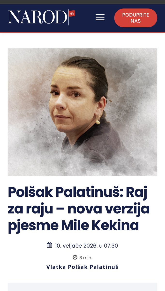 Željka Markić tweet media