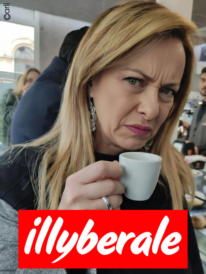 Caffè (politicamente) corretto

#Pucci 

<a href="/GiorgiaMeloni/">Giorgia Meloni</a>