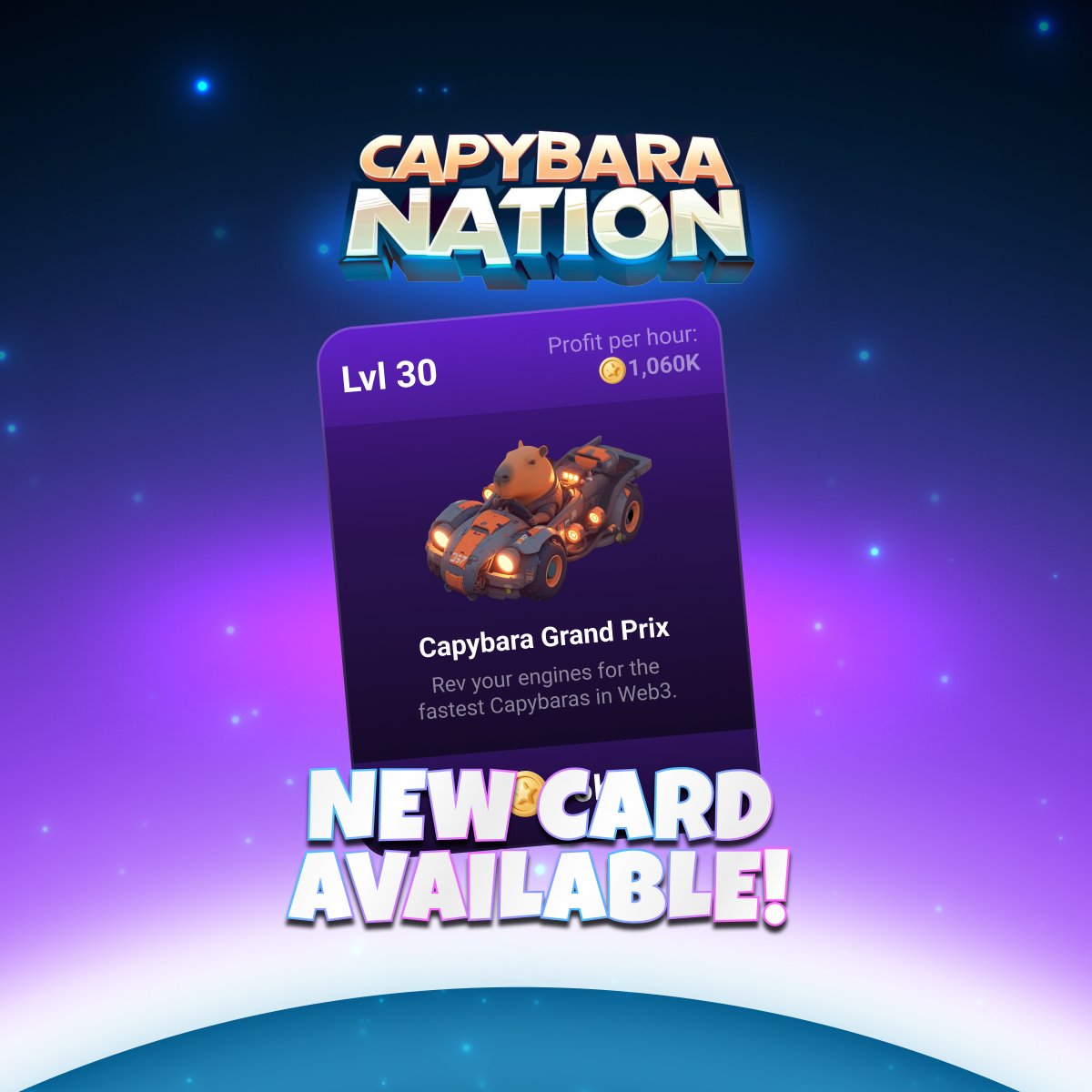 Capybara Nation - $BARA is live on Crypto.com tweet media