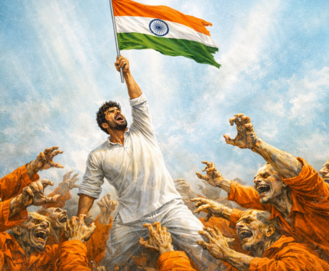 समर शेष है,
अभी मनुज भक्षी हुंकार रहे हैं
गाँधी का पी रुधिर
जवाहर पर फुंकार रहे हैं

समर शेष है, अहंकार
इनका हरना बाकी है
वृक को दंतहीन,
अहि को निर्विष करना बाकी है
**
समर शेष है, शपथ धर्म की
लाना है वह काल
विचरें अभय देश में
गाँधी और जवाहर लाल

तिमिर पुत्र ये दस्यु
कहीं कोई