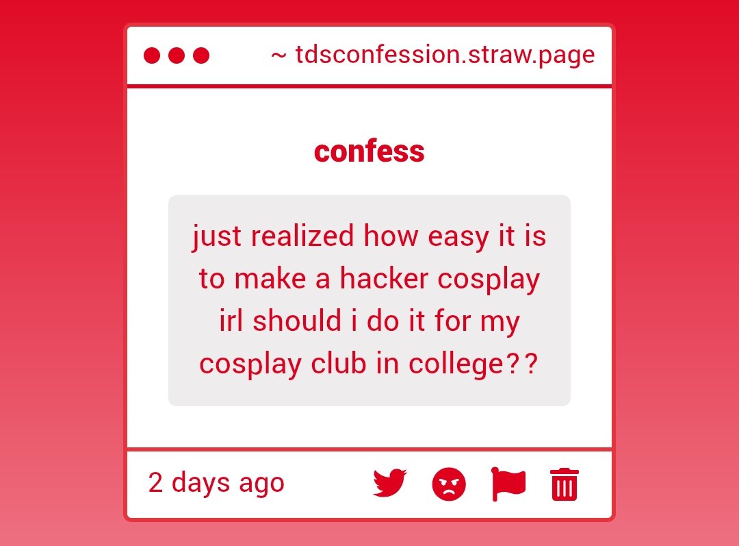 TDSconfession's tweet photo. https://t.co/Xck3SR7osQ