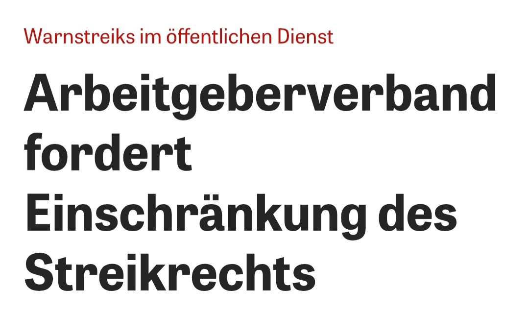 Warum nicht gleich alle Arbeitnehmerrechte abschaffen?