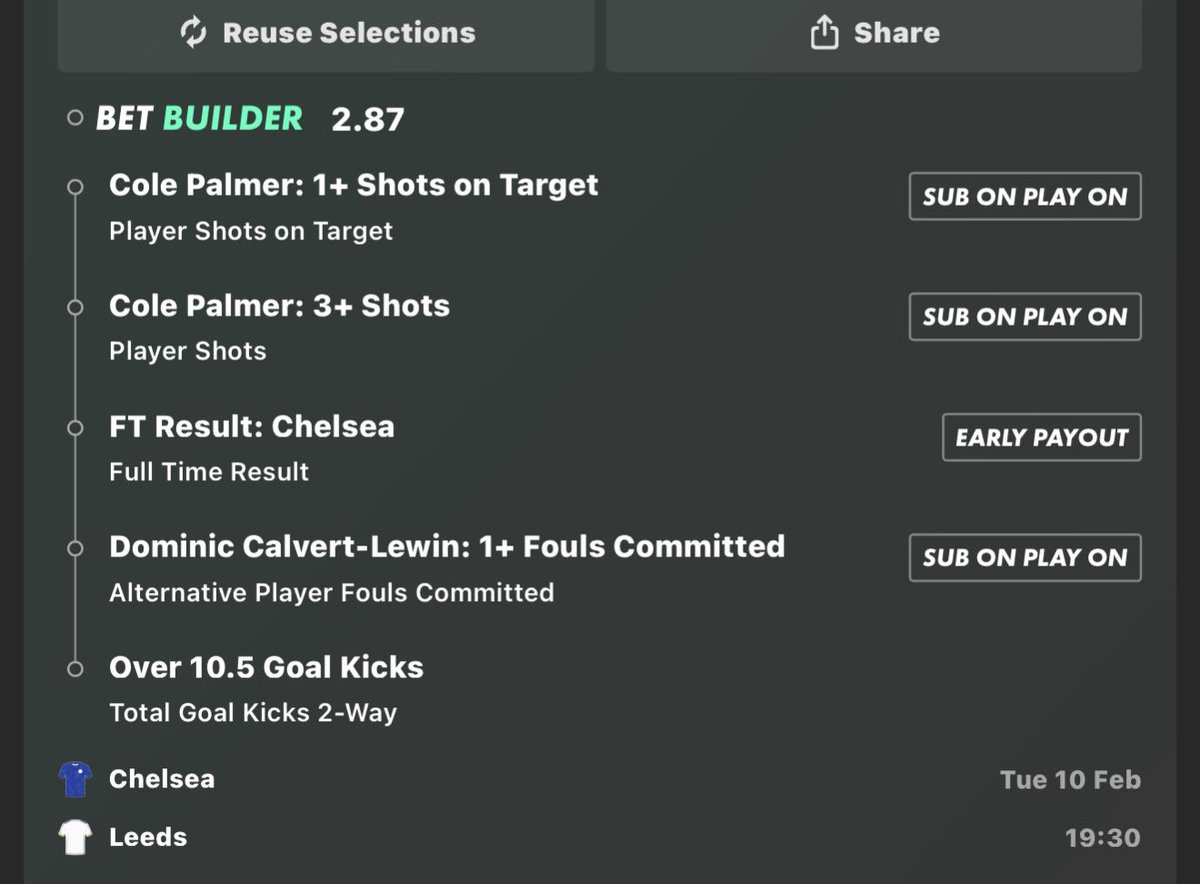 😍  FREE CASH GIVEAWAY!!!!!

If this Chelsea vs Leeds bet builder wins(it won last time) we’ll give away £2,000 free cash.

👉 £1,000 to one person who LIKES ❤️ this tweet.
👉 1,000 to one person who RETWEETS 🚀 this tweet.

Must be following us, good luck!
