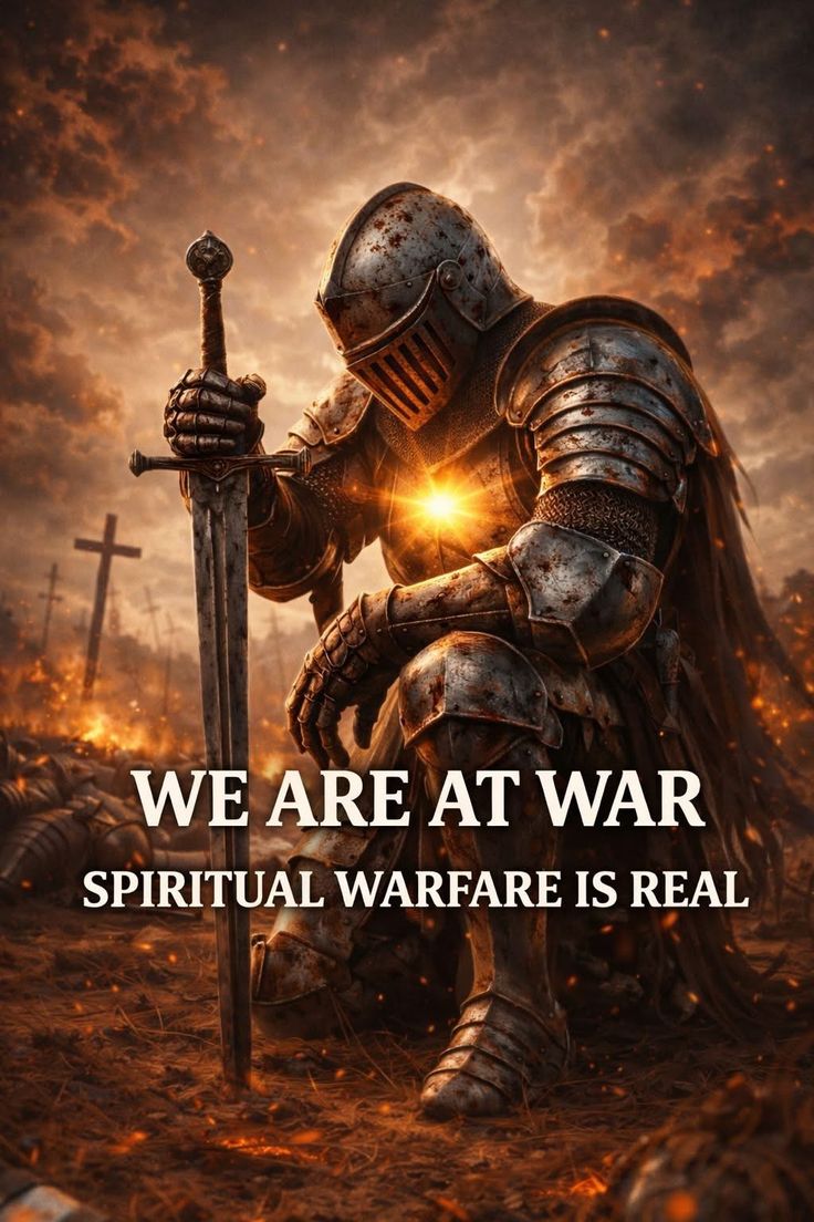 MAKE NO MISTAKE,
THIS IS SPIRITUAL WARFARE.

ALL OF IT.

SUIT UP!!!  🤺🛡⚔️
