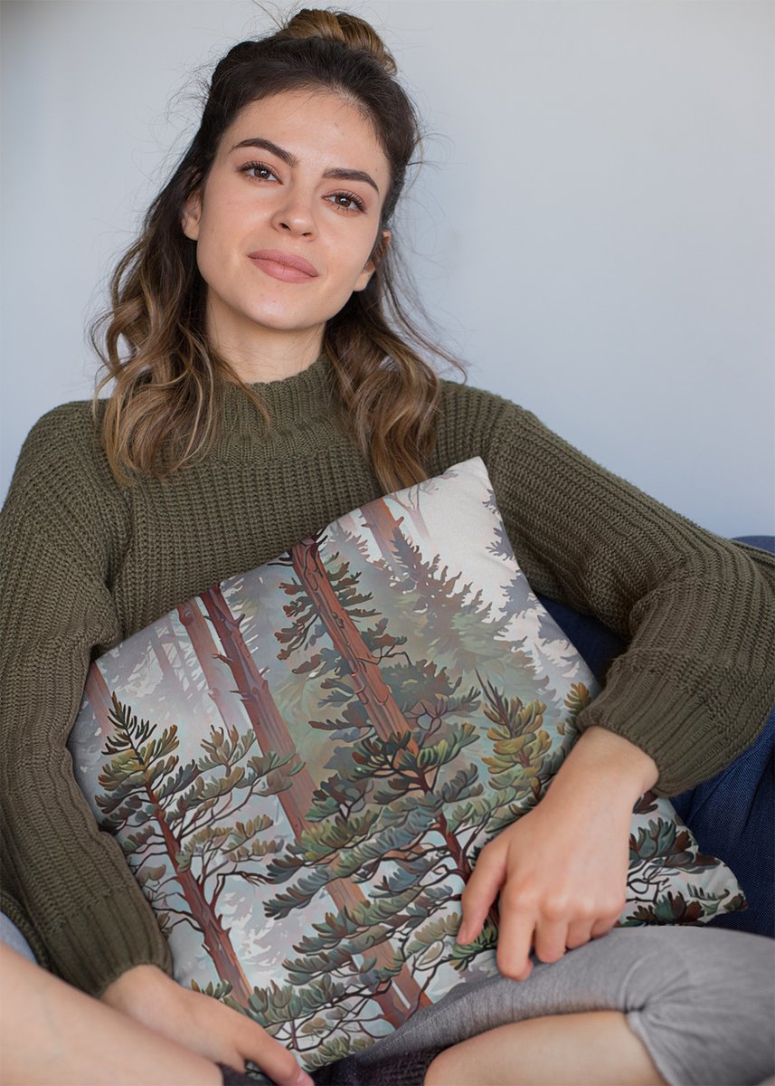habatour20's tweet photo. Add a sense of calm and depth to your space with this #pineforest #throwpillow. Soft layers of trees and misty tones create a soothing visual that complements modern, rustic, and #natureinspired interiors beautifully.
Available at : https://t.co/gMaepIXeP2
#throwpillows #pines https://t.co/83adDZxX97