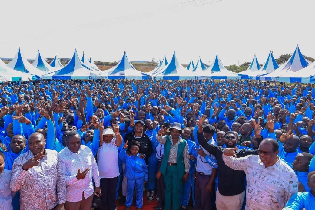 Today’s pass out symbolizes a government that sees youth as partners in development  investing in skills, creativity, sports, education, and empowerment.
#WavinyaNdetiYouthAgenda